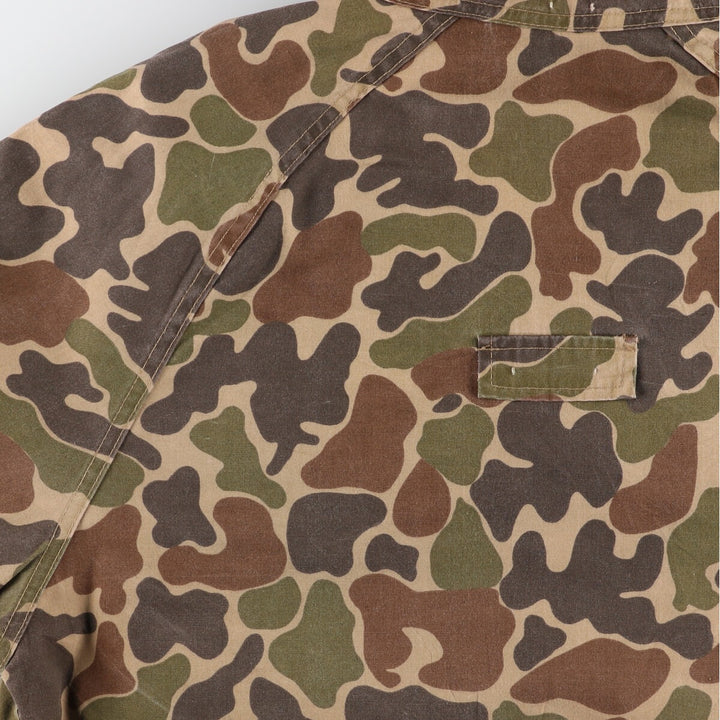 70'S WOOLRICH Camouflage Pattern Duck Hunter Camo Padded Mountain Parka Men's L Vintage /eaa416958