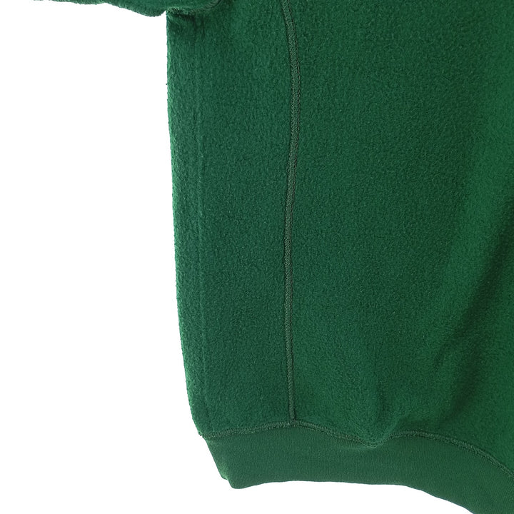 00'S ~ Russell plain blank sweatshirt, sweatshirt, men's XL size cotton green type Vintage Second Hand