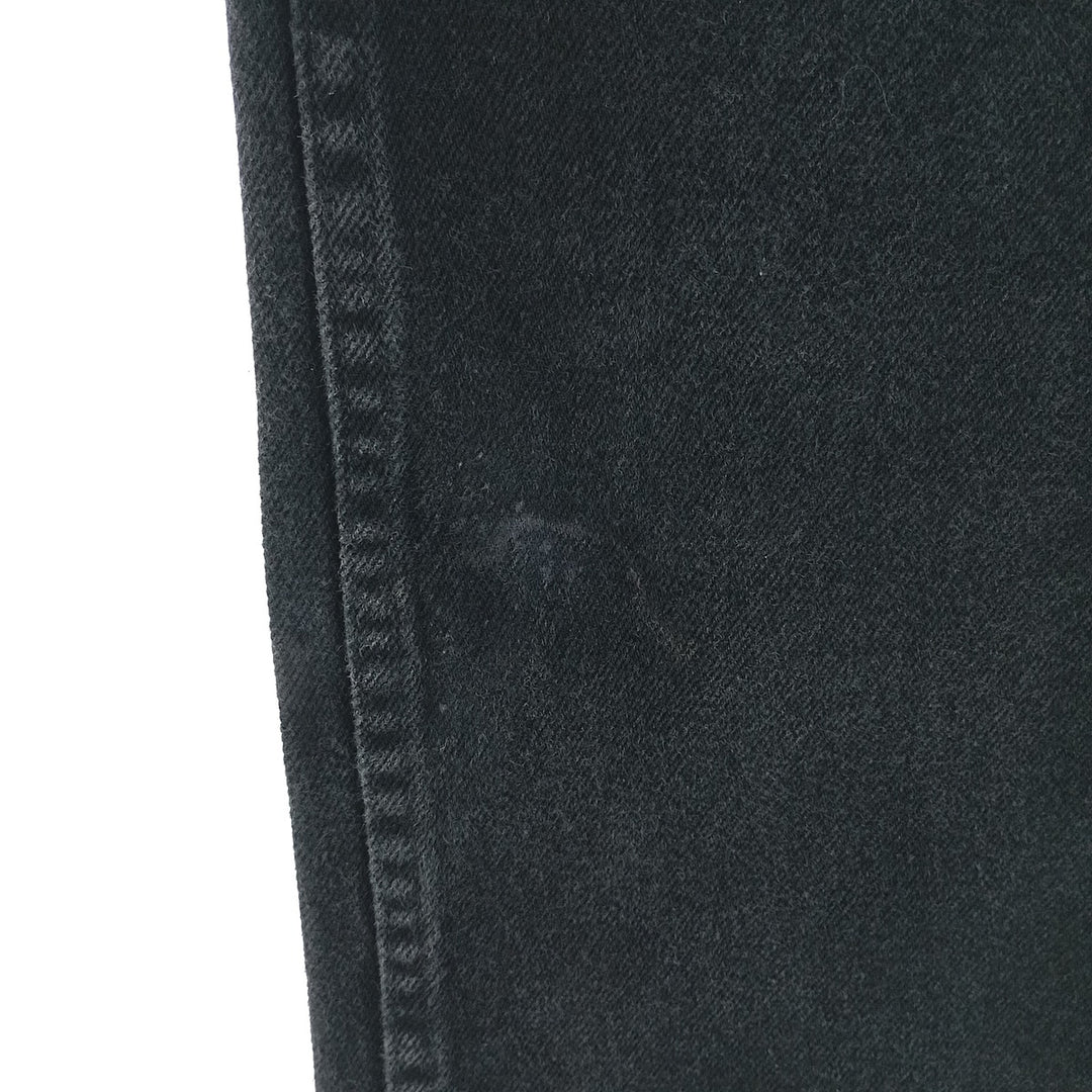 Rustler Black Denim Straight Denim Pants for Men, W33 equivalent cotton black type Vintage Second Hand