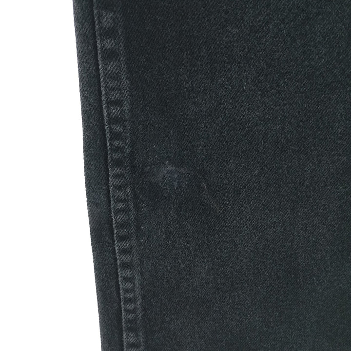 Rustler Black Denim Straight Denim Pants for Men, W33 equivalent cotton black type Vintage Second Hand