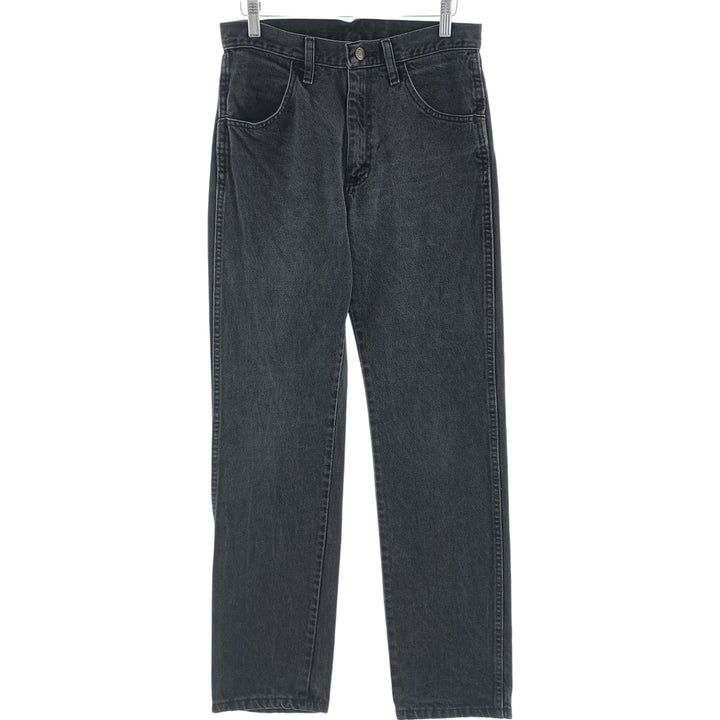 Rustler Black Denim Straight Denim Pants for Men, W29 cotton black type Vintage Second Hand
