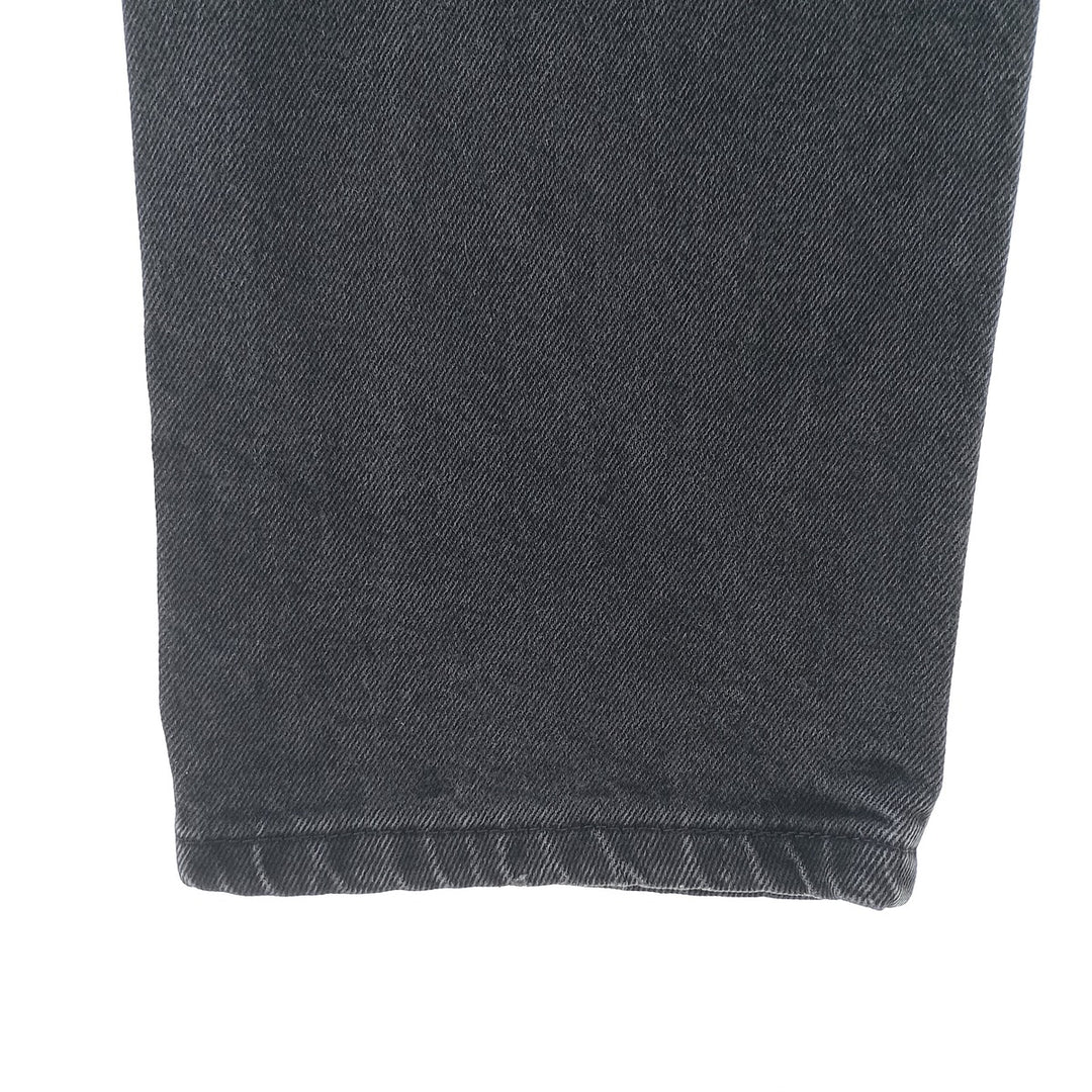 Rustler Black Denim Straight Denim Pants for Men, W29 cotton black type Vintage Second Hand