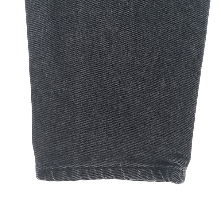 Rustler Black Denim Straight Denim Pants for Men, W29 cotton black type Vintage Second Hand