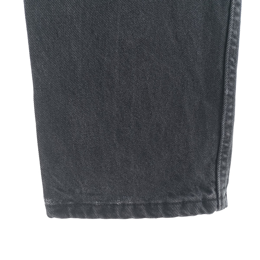 Rustler Black Denim Straight Denim Pants for Men, W29 cotton black type Vintage Second Hand