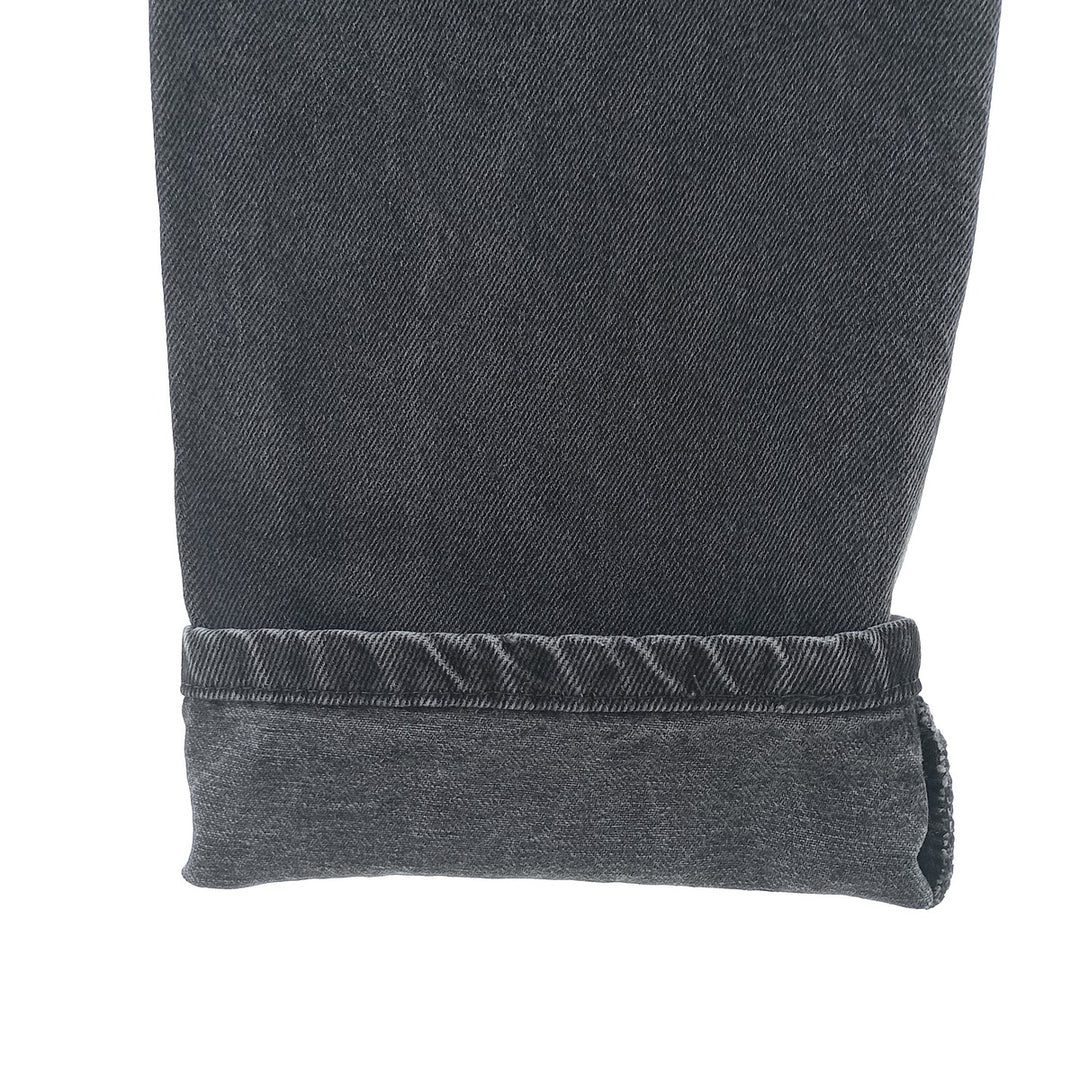 Rustler Black Denim Straight Denim Pants for Men, W29 cotton black type Vintage Second Hand