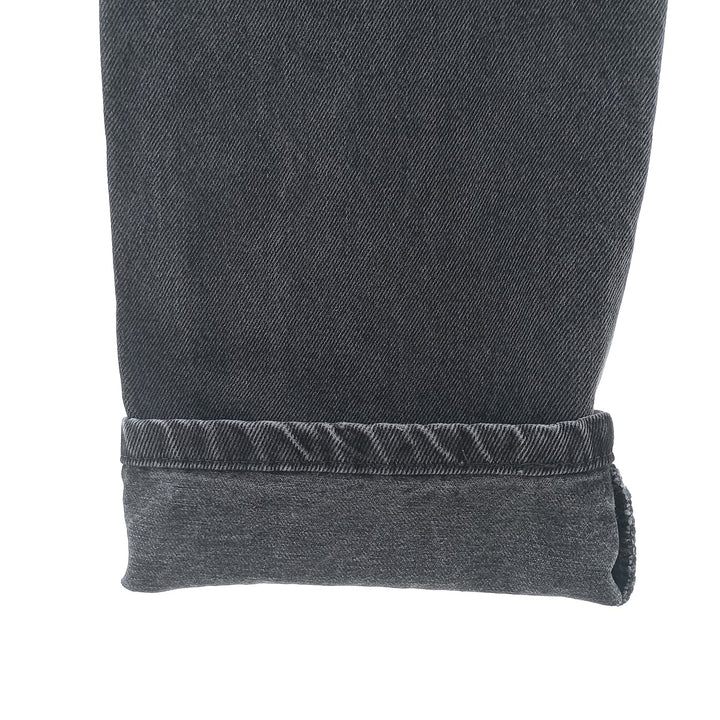 Rustler Black Denim Straight Denim Pants for Men, W29 cotton black type Vintage Second Hand
