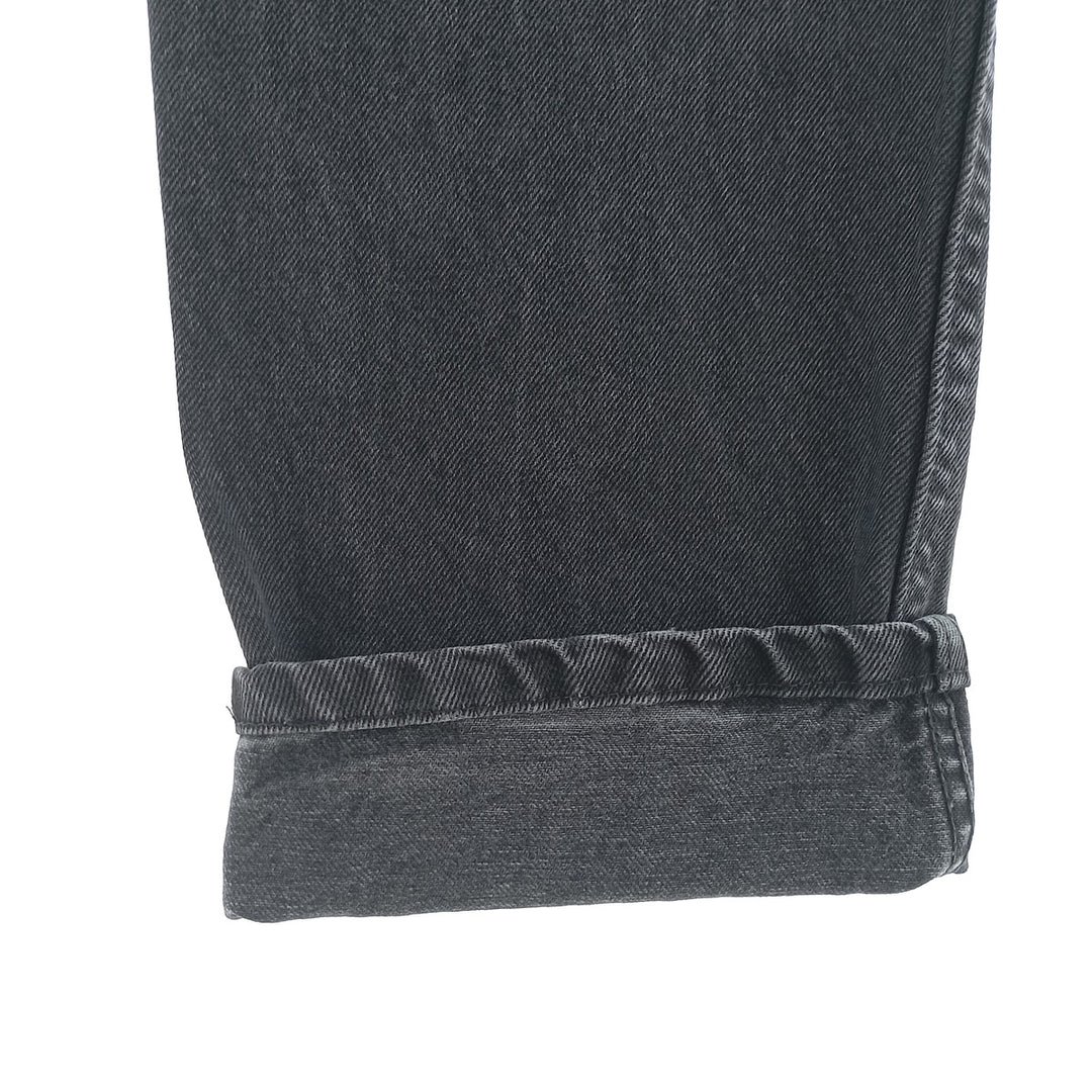 Rustler Black Denim Straight Denim Pants for Men, W29 cotton black type Vintage Second Hand