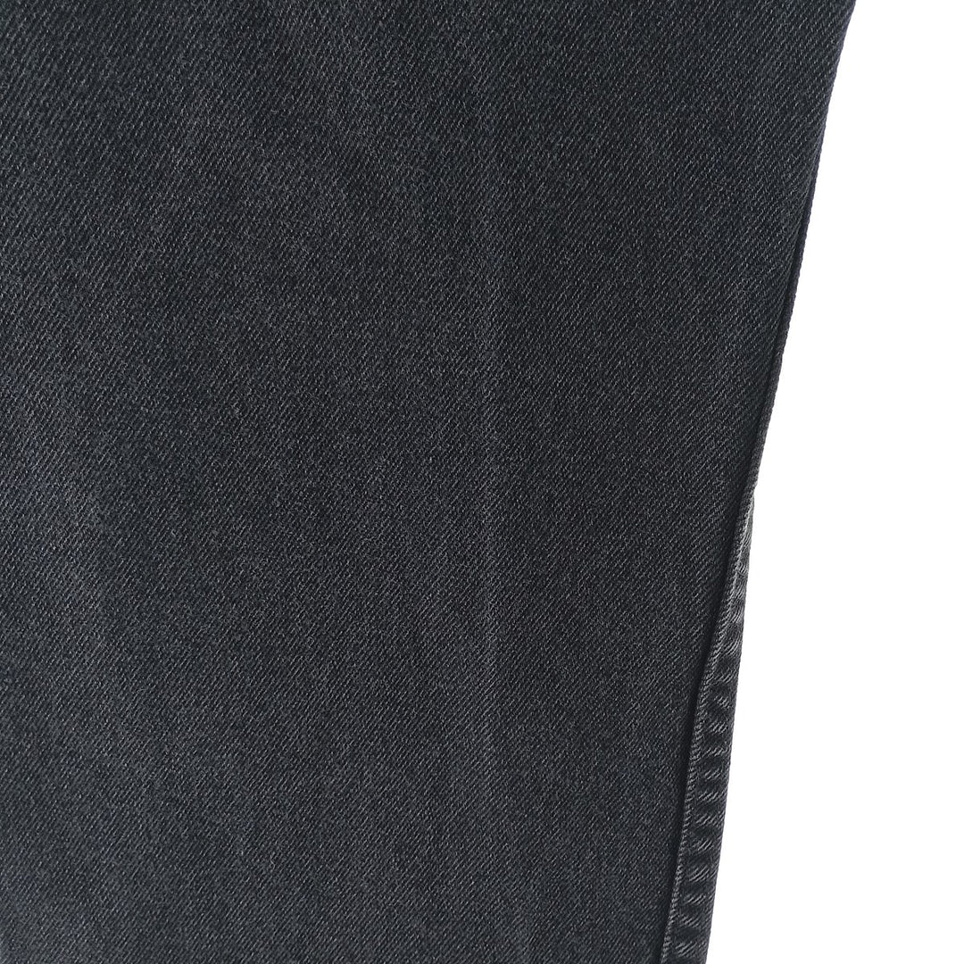 Wrangler Men's Black Denim Tapered Denim Pants, Size W30 cotton black type Vintage Second Hand