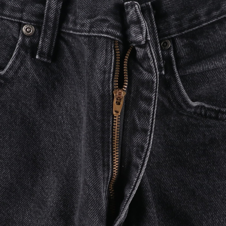 Wrangler Men's Black Denim Tapered Denim Pants, Size W30 unclear black type Vintage Second Hand