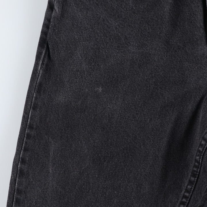 Wrangler Men's Black Denim Tapered Denim Pants, Size W30 unclear black type Vintage Second Hand