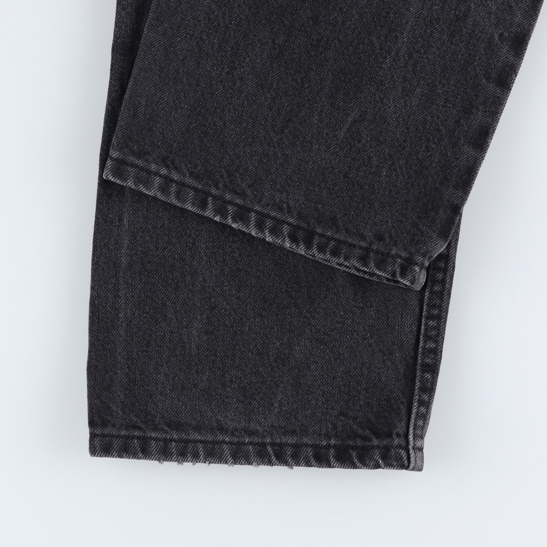 Wrangler Men's Black Denim Tapered Denim Pants, Size W30 unclear black type Vintage Second Hand
