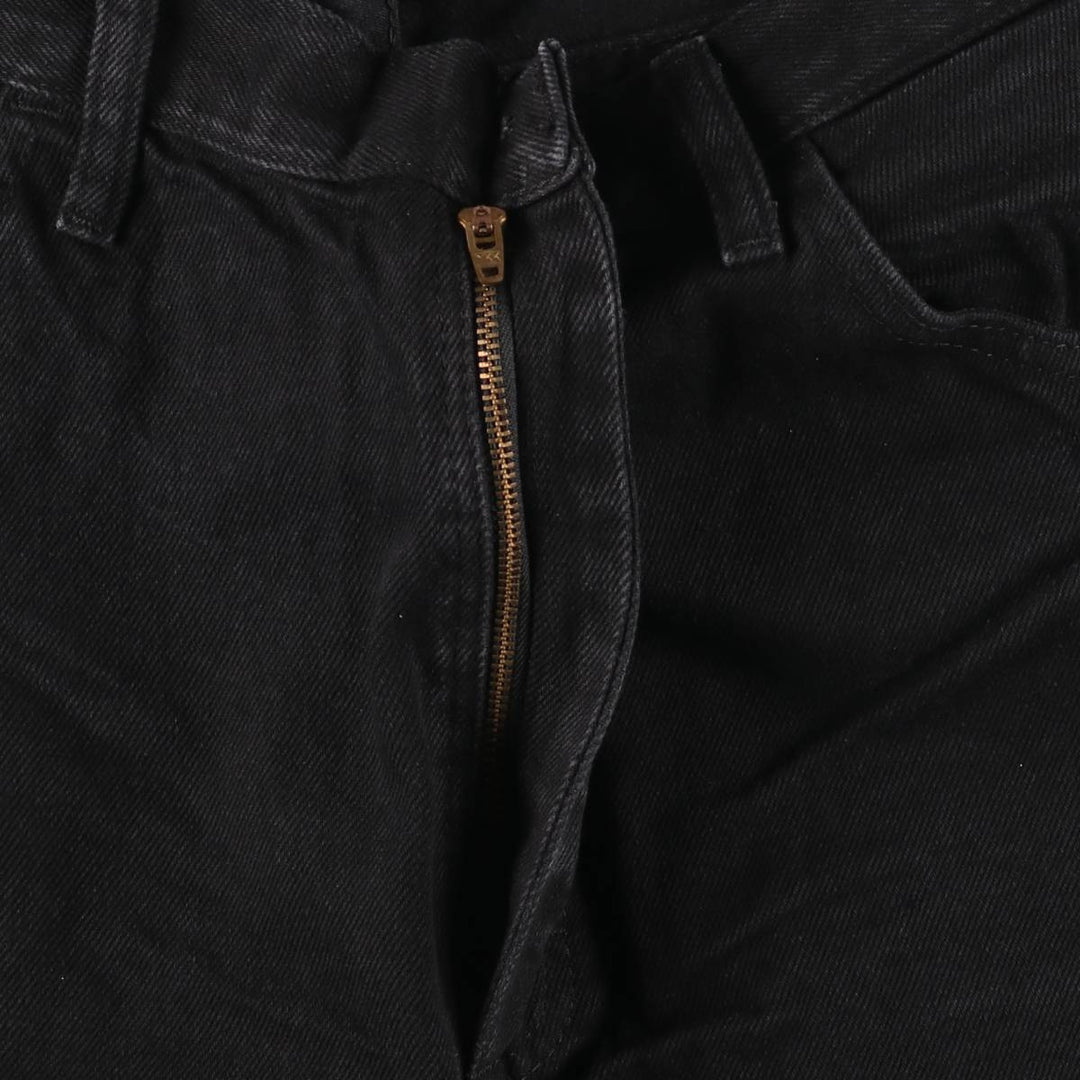 Rustler Black Denim Straight Denim Pants for Men, W36 cotton black type Vintage Second Hand
