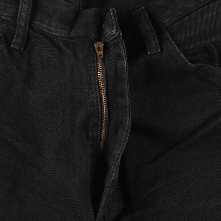 Rustler Black Denim Straight Denim Pants for Men, W36 cotton black type Vintage Second Hand