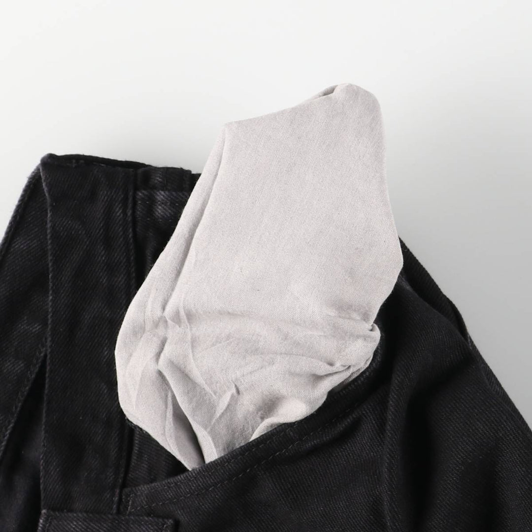 Rustler Black Denim Straight Denim Pants for Men, W36 cotton black type Vintage Second Hand