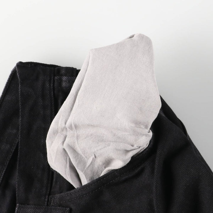 Rustler Black Denim Straight Denim Pants for Men, W36 cotton black type Vintage Second Hand