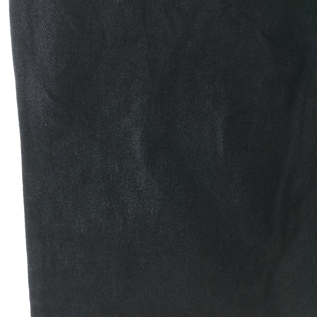 2000'S Wrangler Relaxed Fit Black Denim Straight Leg Denim Pants, Men's Size 34 cotton black type Vintage Second Hand