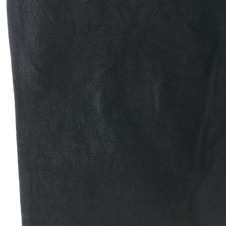 2000'S Wrangler Relaxed Fit Black Denim Straight Leg Denim Pants, Men's Size 34 cotton black type Vintage Second Hand