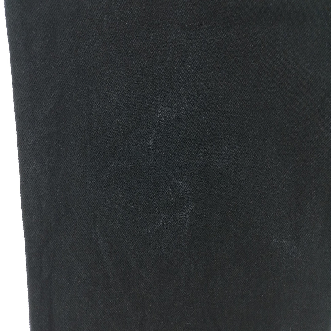 2000'S Wrangler Relaxed Fit Black Denim Straight Leg Denim Pants, Men's Size 34 cotton black type Vintage Second Hand