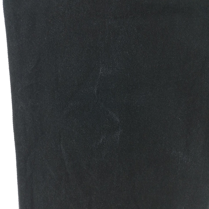 2000'S Wrangler Relaxed Fit Black Denim Straight Leg Denim Pants, Men's Size 34 cotton black type Vintage Second Hand