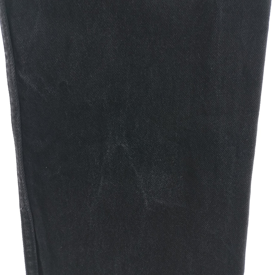 2000'S Wrangler Relaxed Fit Black Denim Straight Leg Denim Pants, Men's Size 34 cotton black type Vintage Second Hand