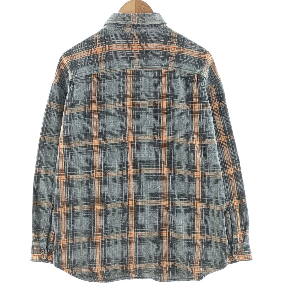 90s~00'S St. John's Bay Long Sleeve Flannel Check Shirt Men's XL Vintage /eaa417103