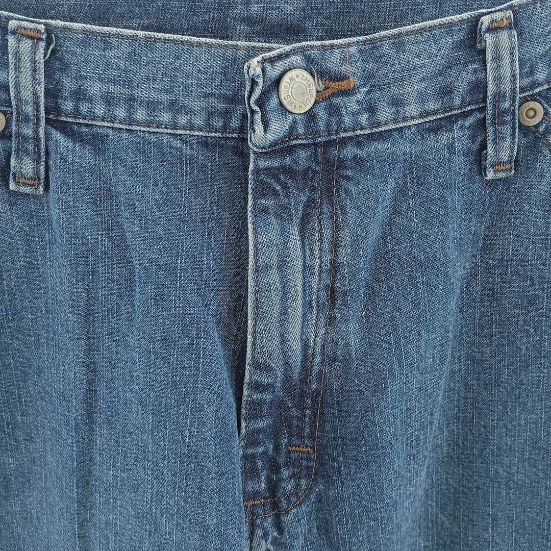 00'S Wrangler CARPENTER denim painter pants for men, equivalent to W33 cotton blue type Vintage Second Hand