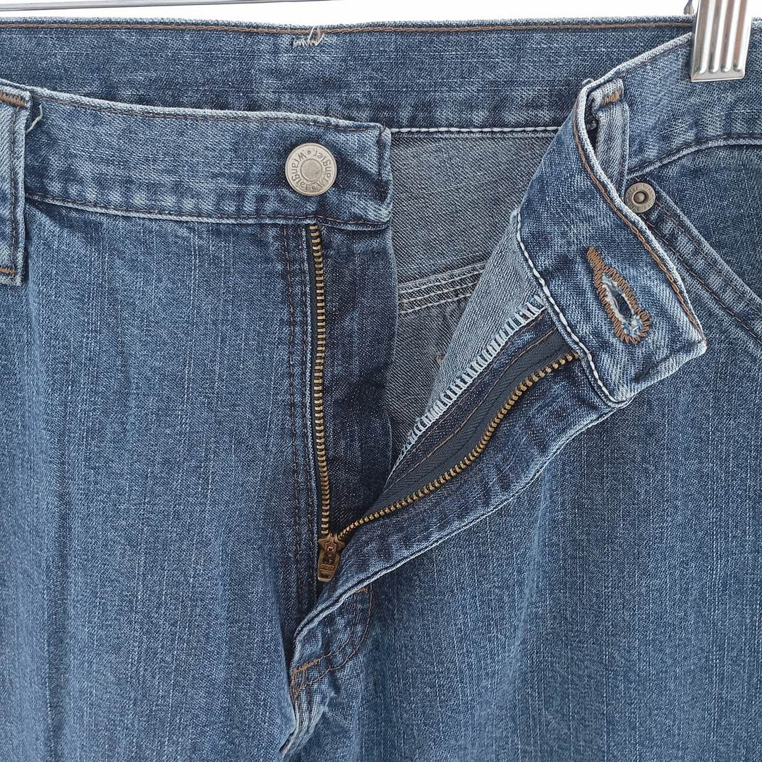 00'S Wrangler CARPENTER denim painter pants for men, equivalent to W33 cotton blue type Vintage Second Hand