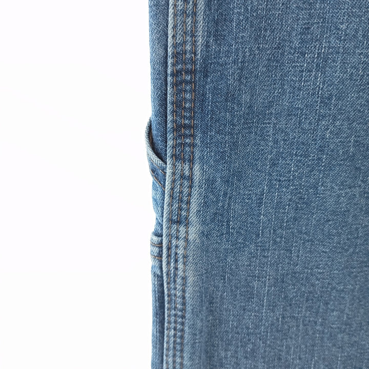 00'S Wrangler CARPENTER denim painter pants for men, equivalent to W33 cotton blue type Vintage Second Hand