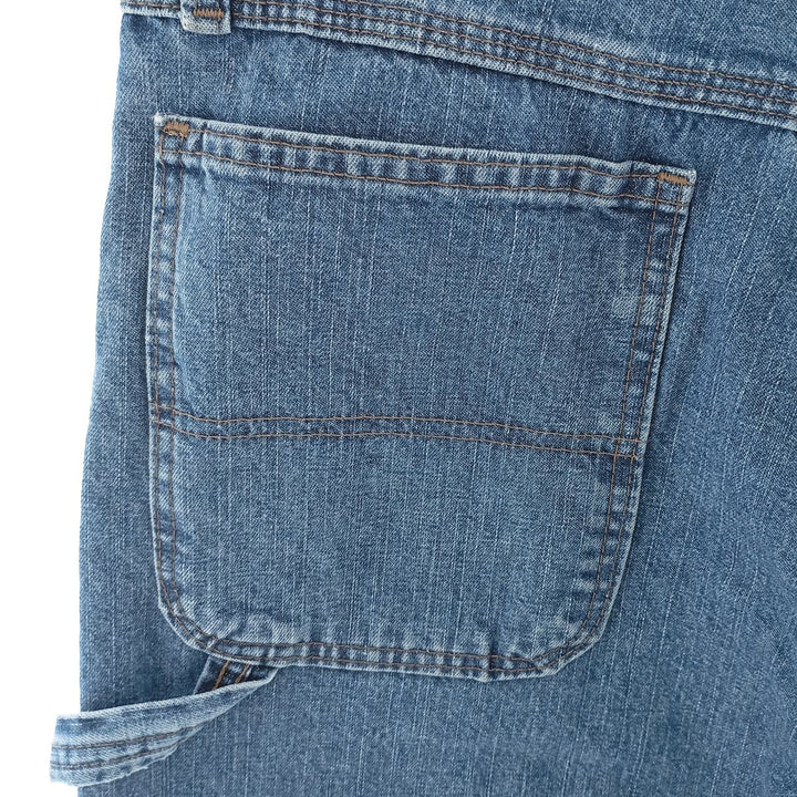 00'S Wrangler CARPENTER denim painter pants for men, equivalent to W33 cotton blue type Vintage Second Hand
