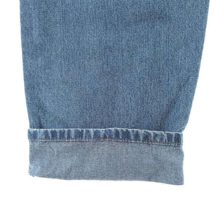 00'S Wrangler CARPENTER denim painter pants for men, equivalent to W33 cotton blue type Vintage Second Hand