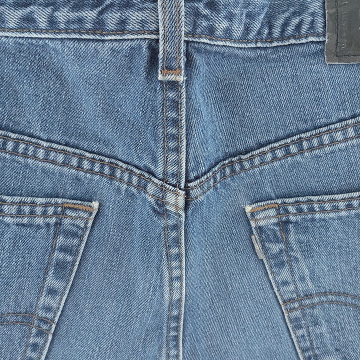 90'S Levi's SILVER TAB STRAIGHT+RELAXED Tapered Denim Pants Made in USA Men's W37 Vintage cotton blue type Vintage Second Hand