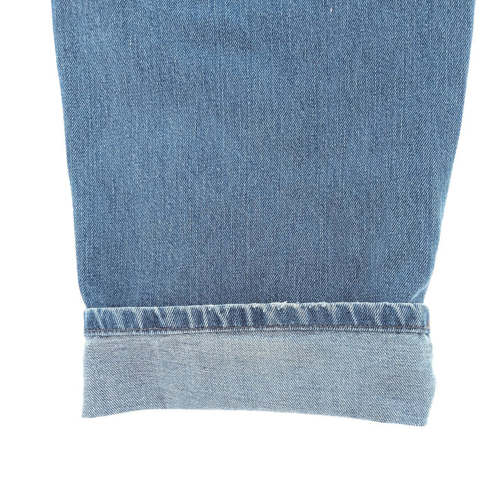 90'S Levi's SILVER TAB STRAIGHT+RELAXED Tapered Denim Pants Made in USA Men's W37 Vintage cotton blue type Vintage Second Hand