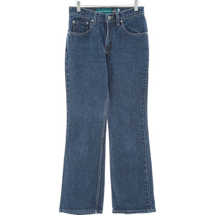 90'S Levi's SILVER TAB Silver Tab Straight Denim Pants Made in USA Women's L (w29) Vintage cotton blue type Vintage Second Hand