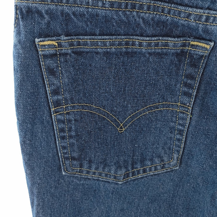 90'S Levi's SILVER TAB Silver Tab Straight Denim Pants Made in USA Women's L (w29) Vintage cotton blue type Vintage Second Hand