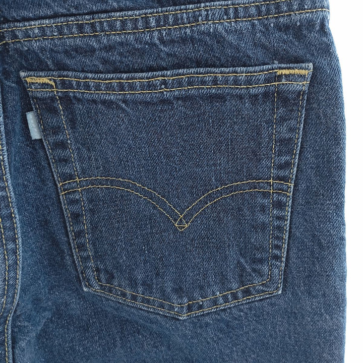 90'S Levi's SILVER TAB Silver Tab Straight Denim Pants Made in USA Women's L (w29) Vintage cotton blue type Vintage Second Hand