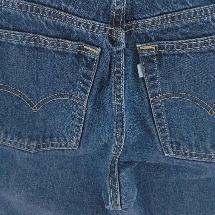 90'S Levi's SILVER TAB Silver Tab Straight Denim Pants Made in USA Women's L (w29) Vintage cotton blue type Vintage Second Hand