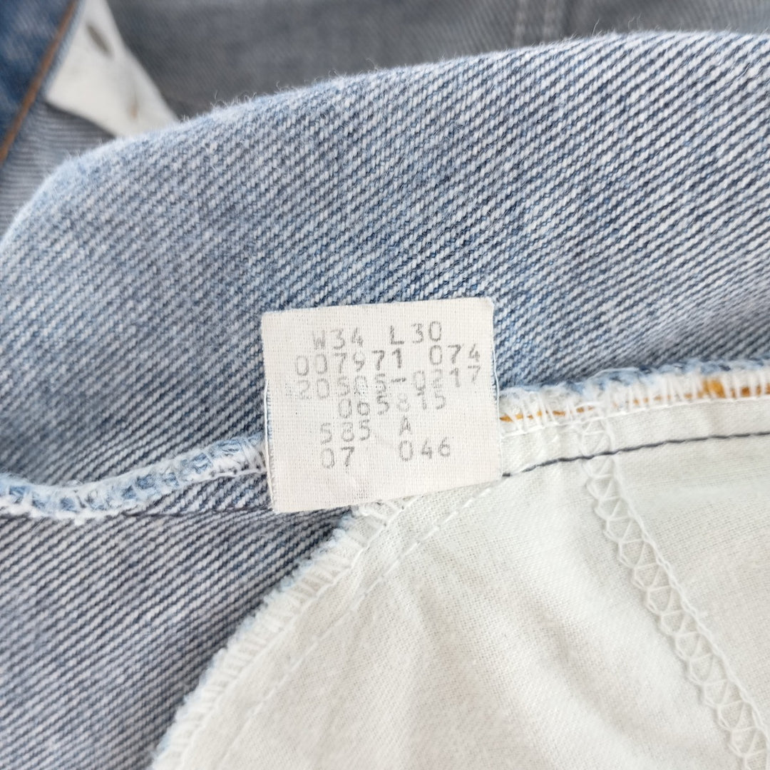 80'S Levi's 20505-0217 Orange Tab Tapered Denim Pants Made in USA Men's W34 Vintage /eaa417140