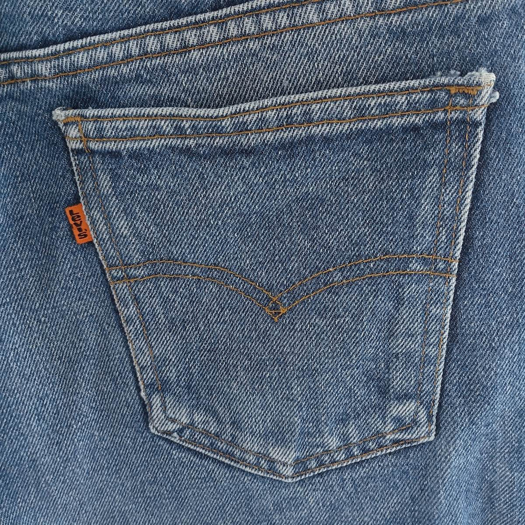 80'S Levi's 20505-0217 Orange Tab Tapered Denim Pants Made in USA Men's W34 Vintage /eaa417140