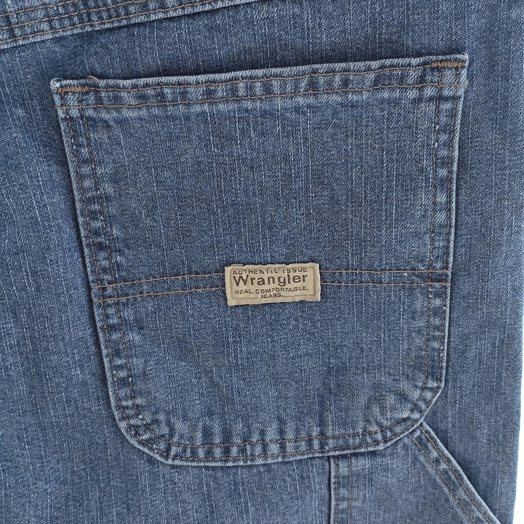 00'S Wrangler CARPENTER denim painter pants for men, W30 equivalent cotton blue type Vintage Second Hand
