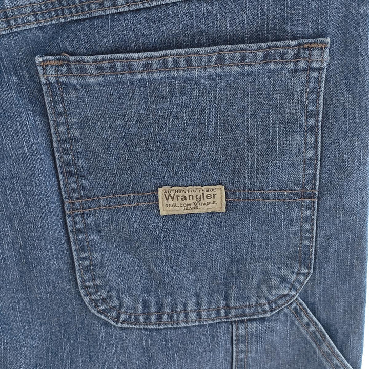 00'S Wrangler CARPENTER denim painter pants for men, W30 equivalent cotton blue type Vintage Second Hand
