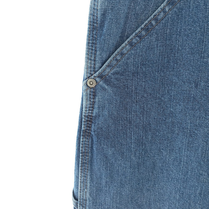 00'S Wrangler CARPENTER denim painter pants for men, W30 equivalent cotton blue type Vintage Second Hand