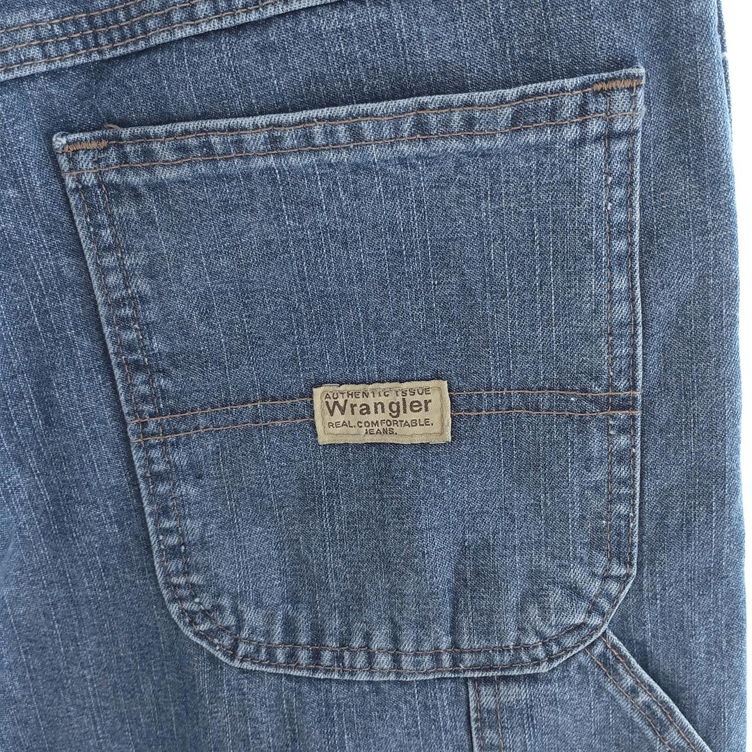 00'S Wrangler CARPENTER denim painter pants for men, W30 equivalent cotton blue type Vintage Second Hand