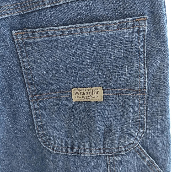 00'S Wrangler CARPENTER denim painter pants for men, W30 equivalent cotton blue type Vintage Second Hand
