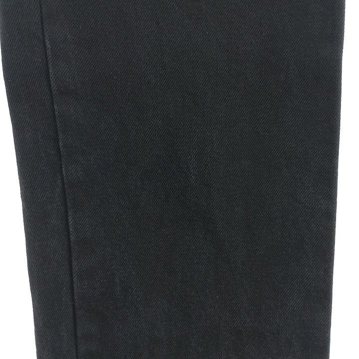 Rustler Black Denim Straight Denim Pants for Men, W33 equivalent cotton black type Vintage Second Hand