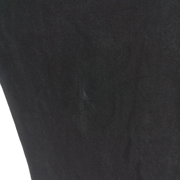 Rustler Black Denim Straight Denim Pants for Men, W33 equivalent cotton black type Vintage Second Hand