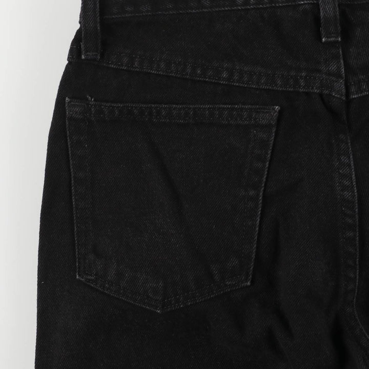 Rustler Black Denim Straight Denim Pants for Men, W30 equivalent cotton black type Vintage Second Hand