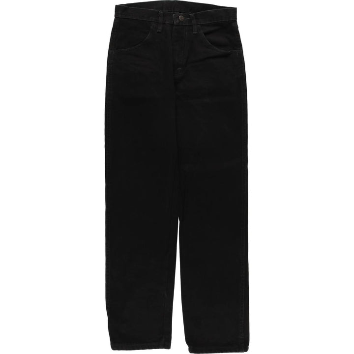 Rustler Black Denim Straight Denim Pants for Men, W29 cotton black type Vintage Second Hand