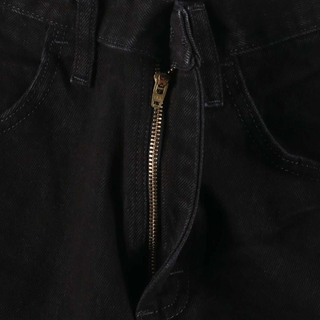 Rustler Black Denim Straight Denim Pants for Men, W29 cotton black type Vintage Second Hand