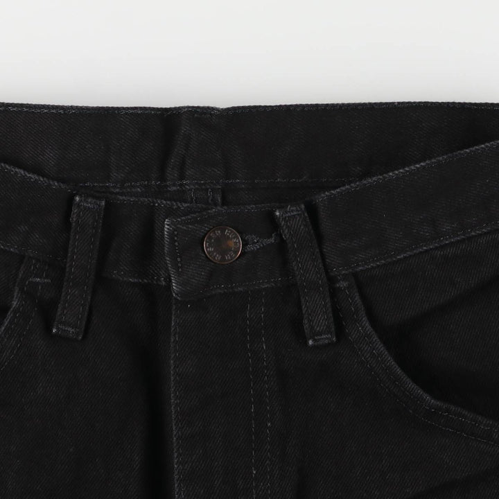 Rustler Black Denim Straight Denim Pants for Men, W29 cotton black type Vintage Second Hand