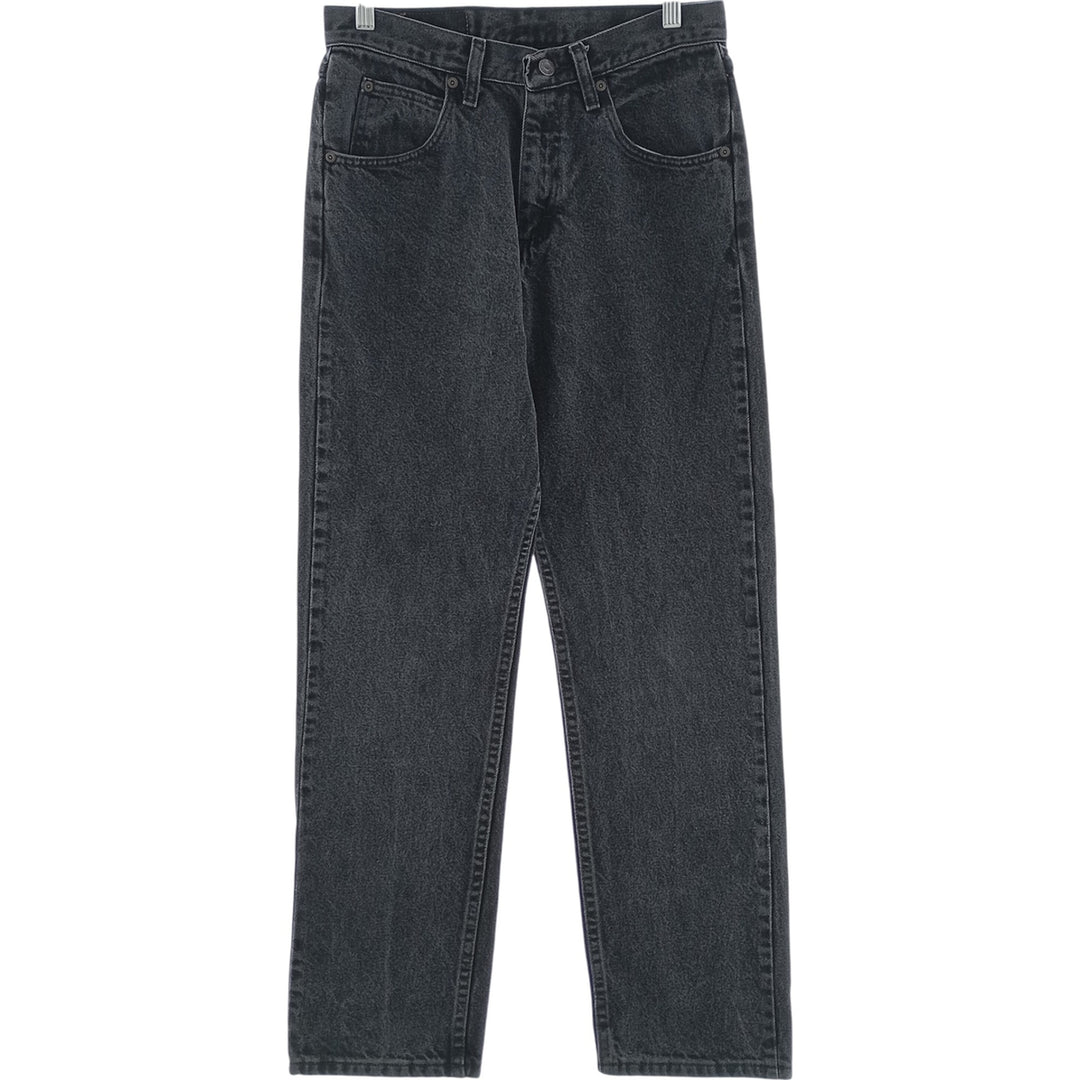 Wrangler Black Denim Straight Denim Pants Men's W29 cotton black type Vintage Second Hand